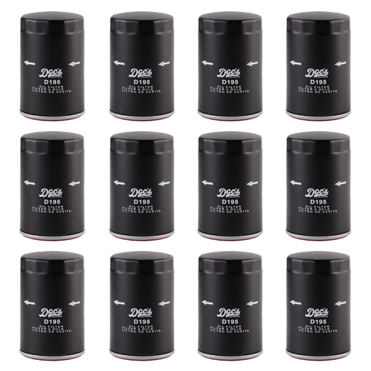 Doc's Oil Filter D195-12 12-Pack | Replaces 5281090