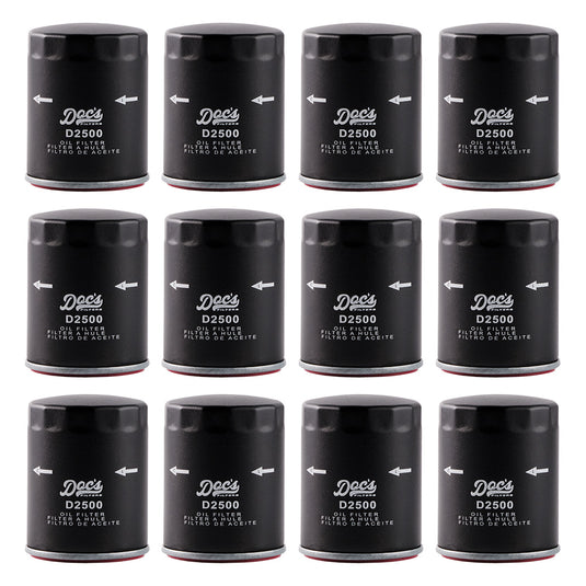 Doc's Oil Filter D2500-12 12-Pack | Replaces 5184231AB