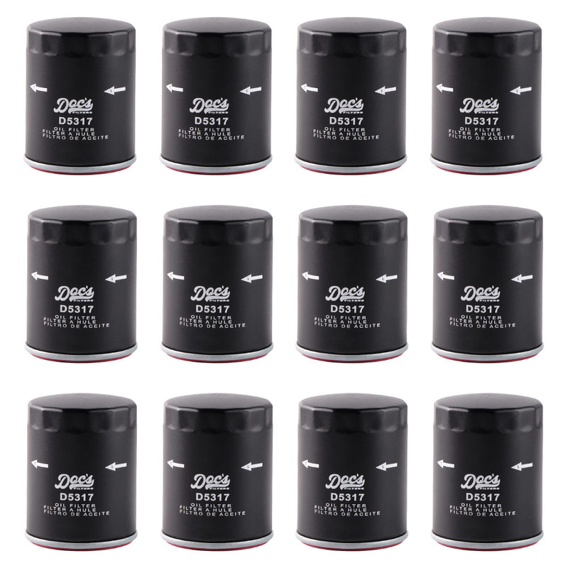 Load image into Gallery viewer, Doc&#39;s Oil Filter D5317-12 12-Pack | Replaces EAZ1354
