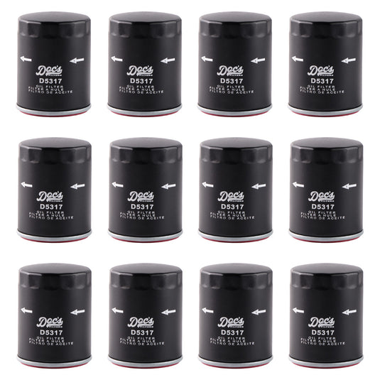 Doc's Oil Filter D5317-12 12-Pack | Replaces EAZ1354