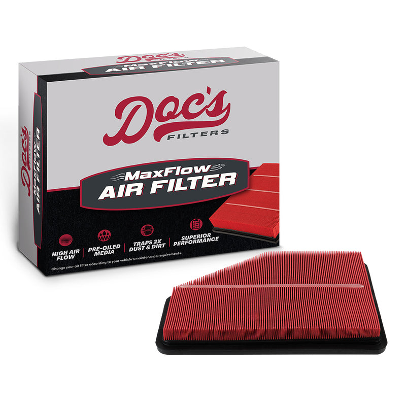 Load image into Gallery viewer, Doc&#39;s MaxFlow High Performance Engine Air Filter DA10501X | Replaces PA99180
