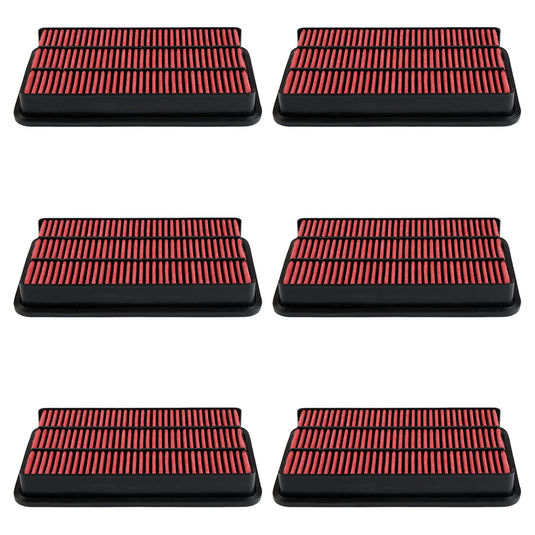 Doc's MaxFlow High Performance Engine Air Filter DA4690X-6 6-Pack | Replaces 46017