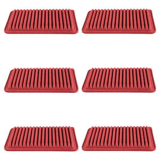 Doc's MaxFlow High Performance Engine Air Filter DA5432X-6 6-Pack | Replaces 46673