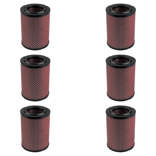 Doc's MaxFlow High Performance Engine Air Filter DA5433X-6 6-Pack | Replaces 42729