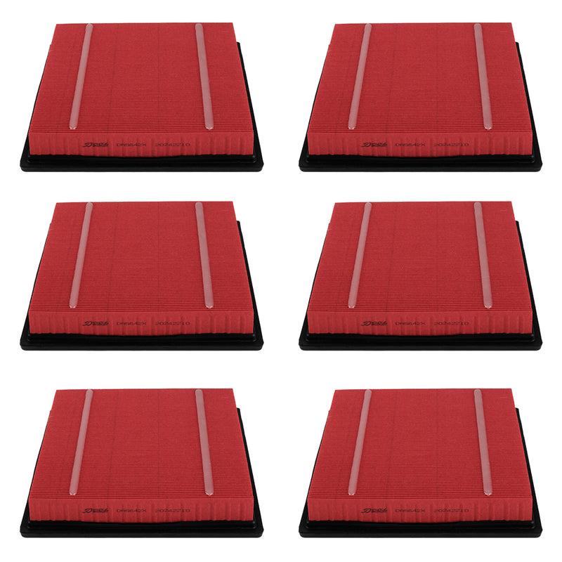 Load image into Gallery viewer, Doc&#39;s MaxFlow High Performance Engine Air Filter DA5642X-6 6-Pack | Replaces 49883

