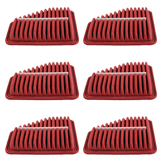 Doc's MaxFlow High Performance Engine Air Filter DA5650X-6 6-Pack | Replaces 49172