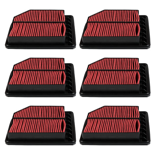 Doc's MaxFlow High Performance Engine Air Filter DA5653X-6 6-Pack | Replaces 49065