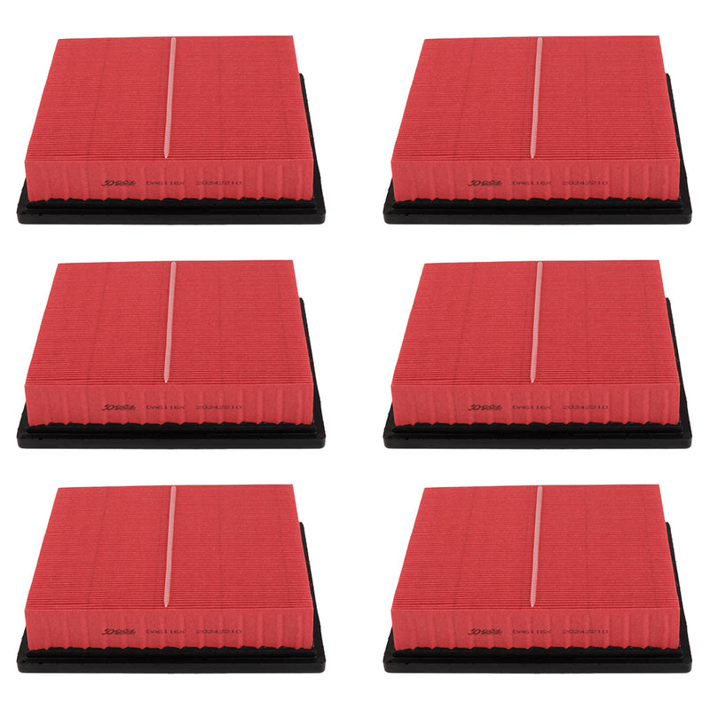 Load image into Gallery viewer, Doc&#39;s MaxFlow High Performance Engine Air Filter DA6116X-6 6-Pack | Replaces 49756
