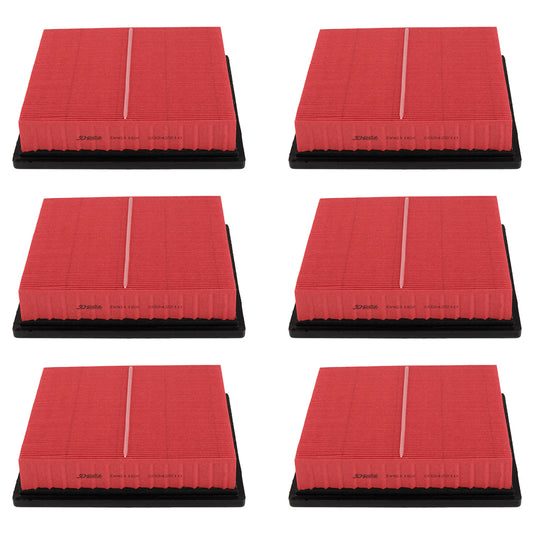 Doc's MaxFlow High Performance Engine Air Filter DA6116X-6 6-Pack | Replaces 49756